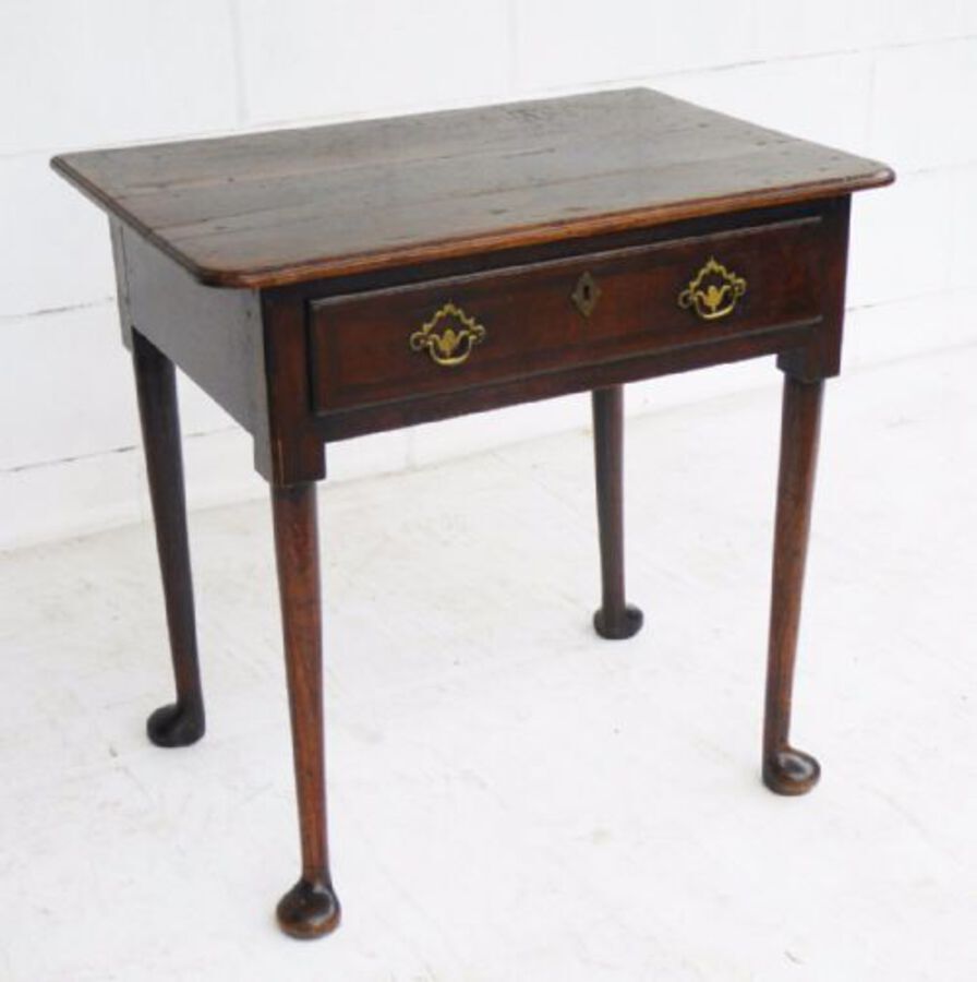 Antique George III Oak Lowboy