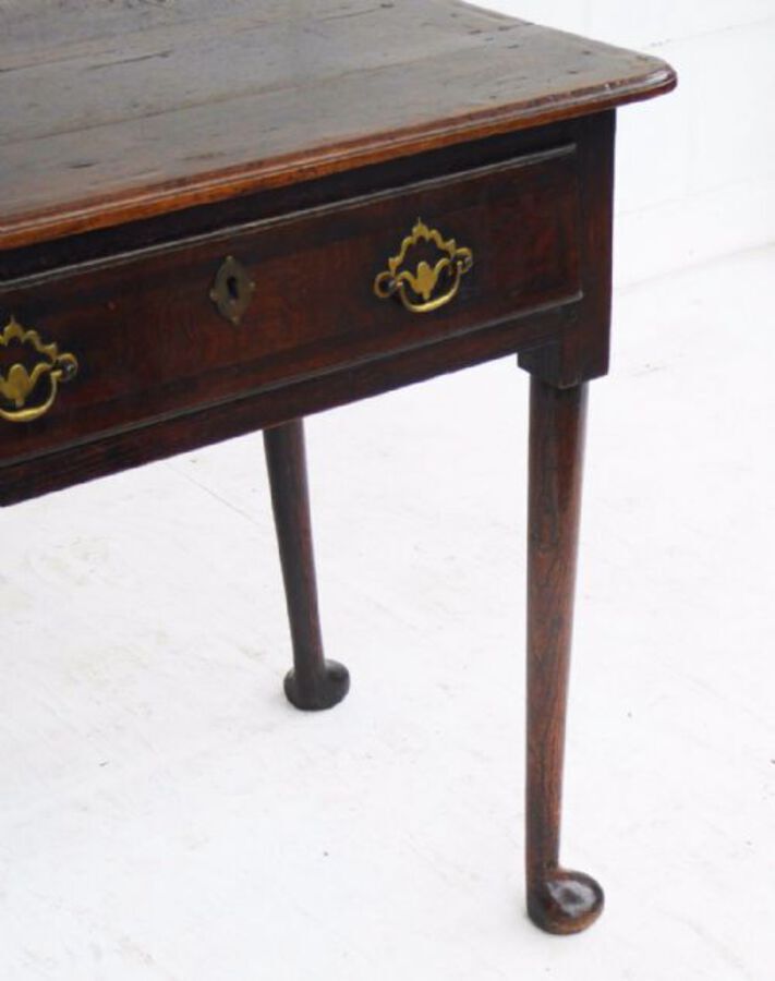 Antique George III Oak Lowboy