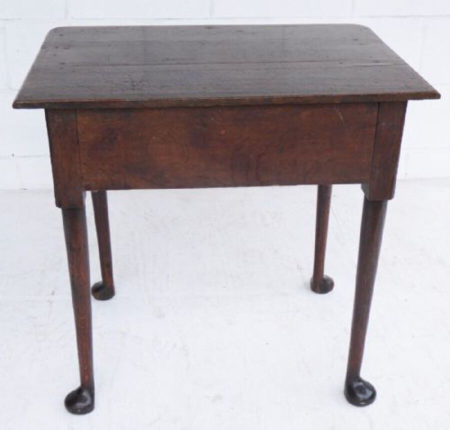 Antique George III Oak Lowboy