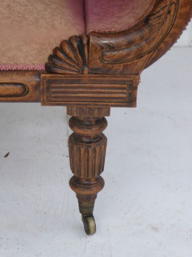 Antique Regency Chaise Longue