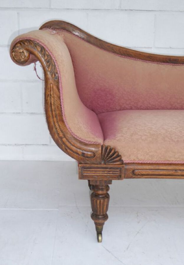 Antique Regency Chaise Longue