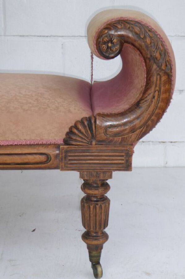 Antique Regency Chaise Longue