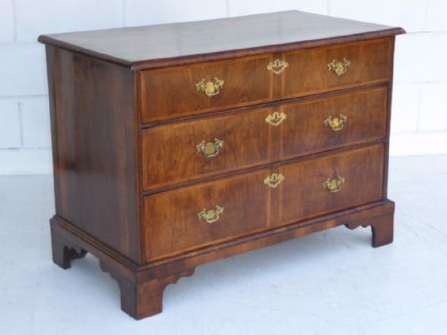 Antique George III Walnut Chest of Drawers