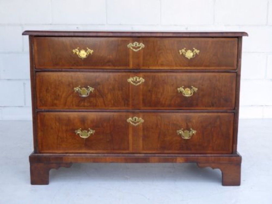 Antique George III Walnut Chest of Drawers