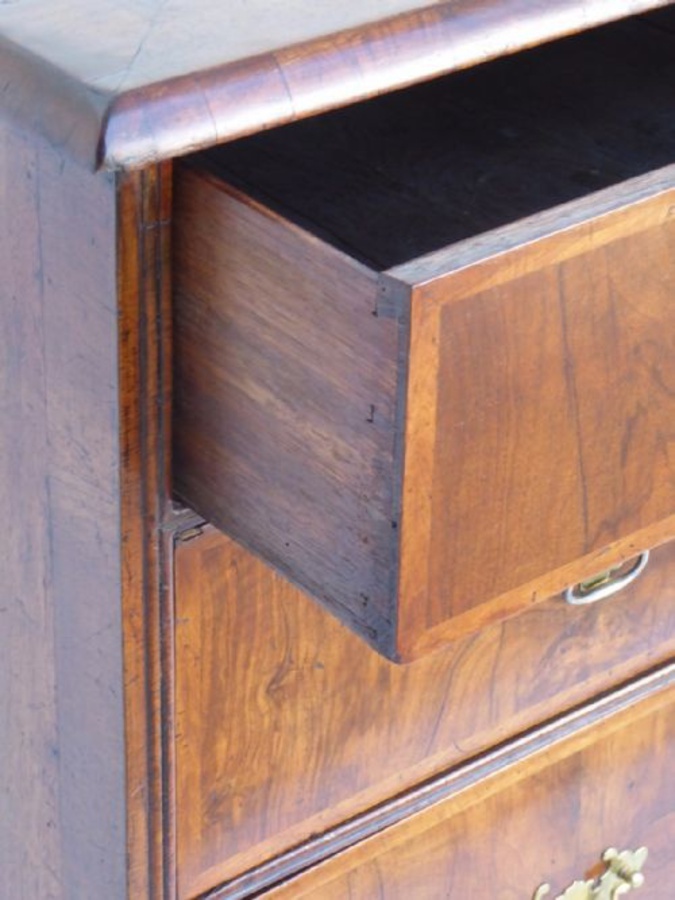 Antique George III Walnut Chest of Drawers