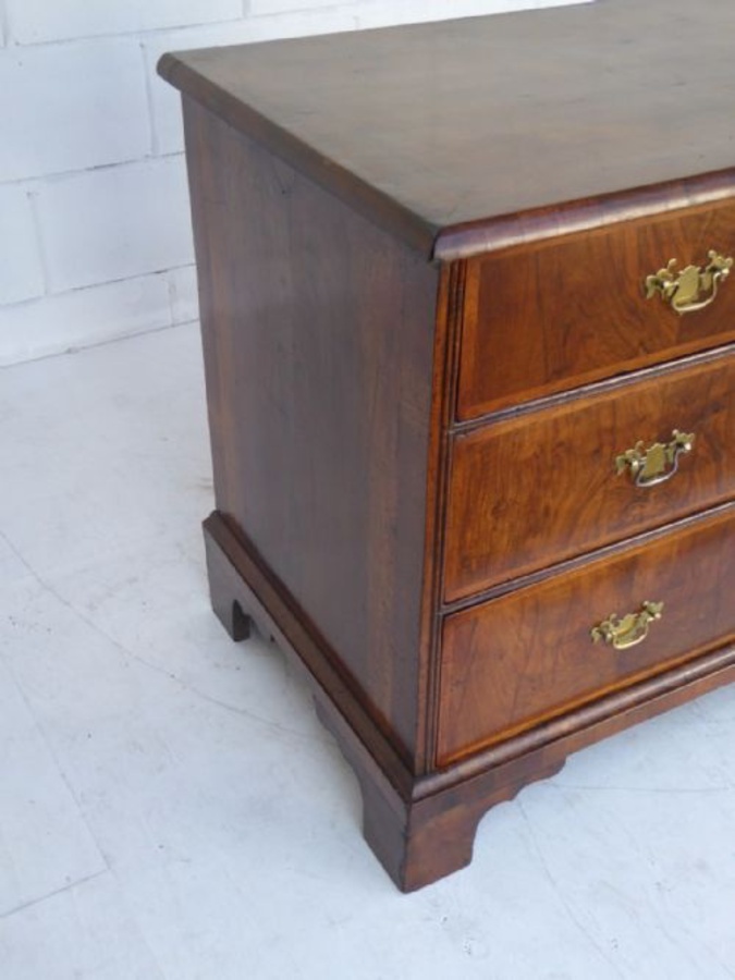 Antique George III Walnut Chest of Drawers