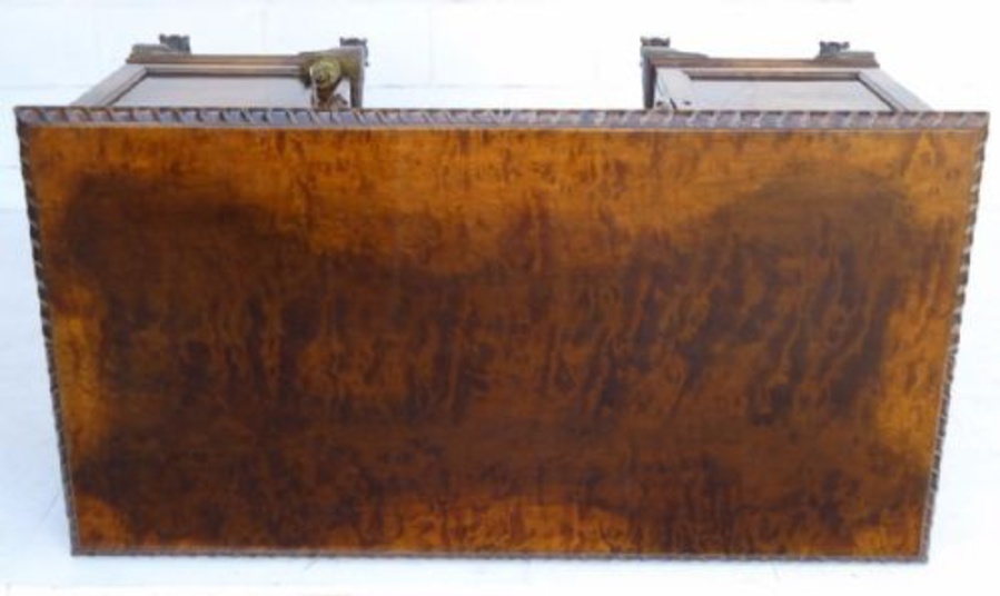 Antique Antique Burr Walnut Desk