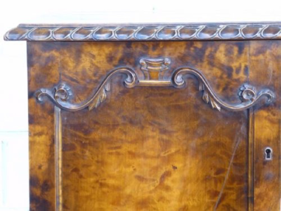 Antique Antique Burr Walnut Desk