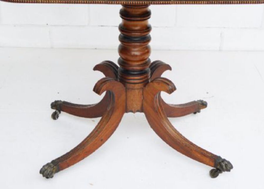 Antique Regency Mahogany Card Table