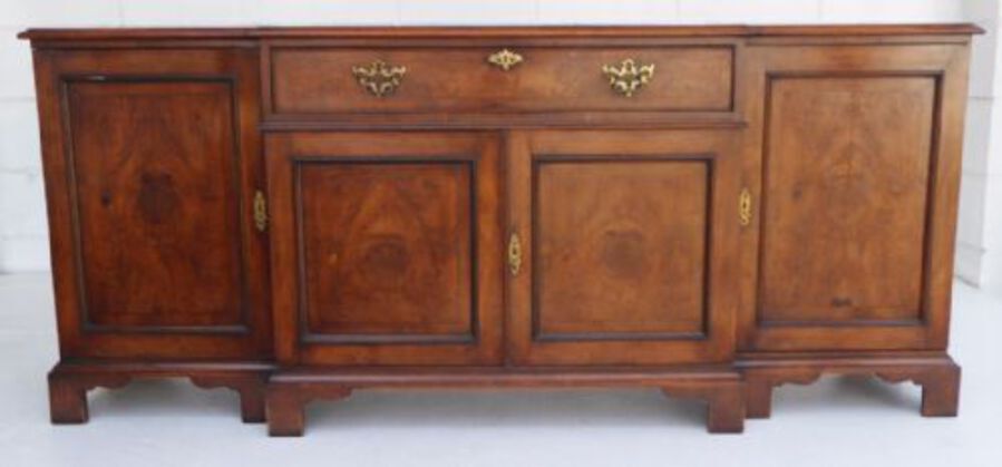 Antique Yew Wood Sideboard by Bretts of Norwich