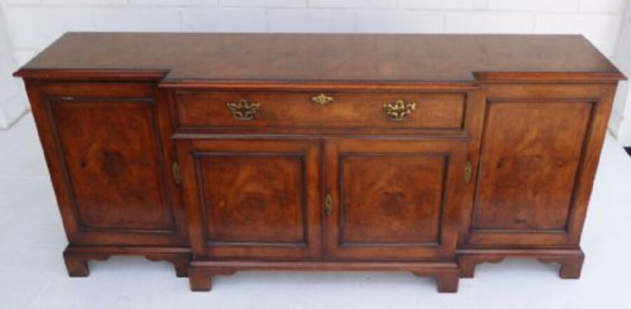 Antique Yew Wood Sideboard by Bretts of Norwich