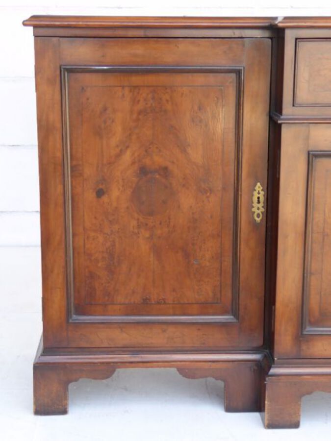 Antique Yew Wood Sideboard by Bretts of Norwich