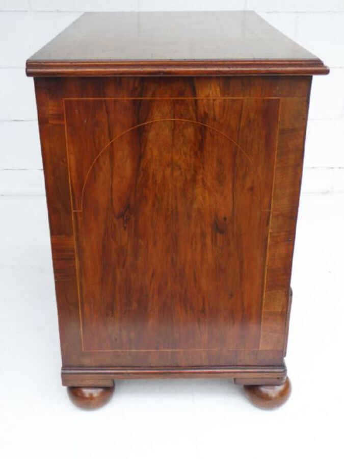 Antique George II Walnut and Inlaid Chest of Drawers