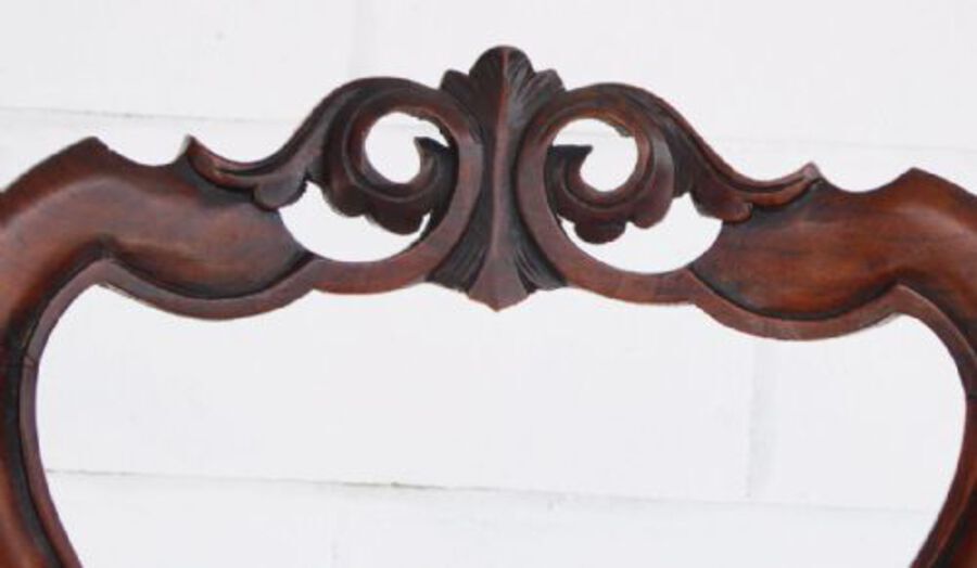 Antique Set of 6 Victorian Walnut Dining Chairs