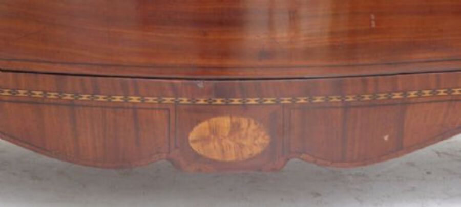 Antique George II Mahogany Serpentine Chest of Drawers