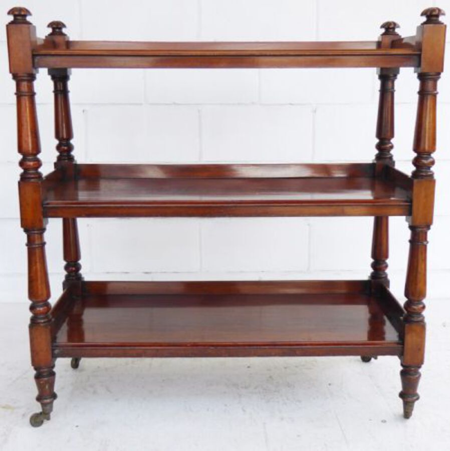 Antique Victorian Mahogany Dumbwaiter