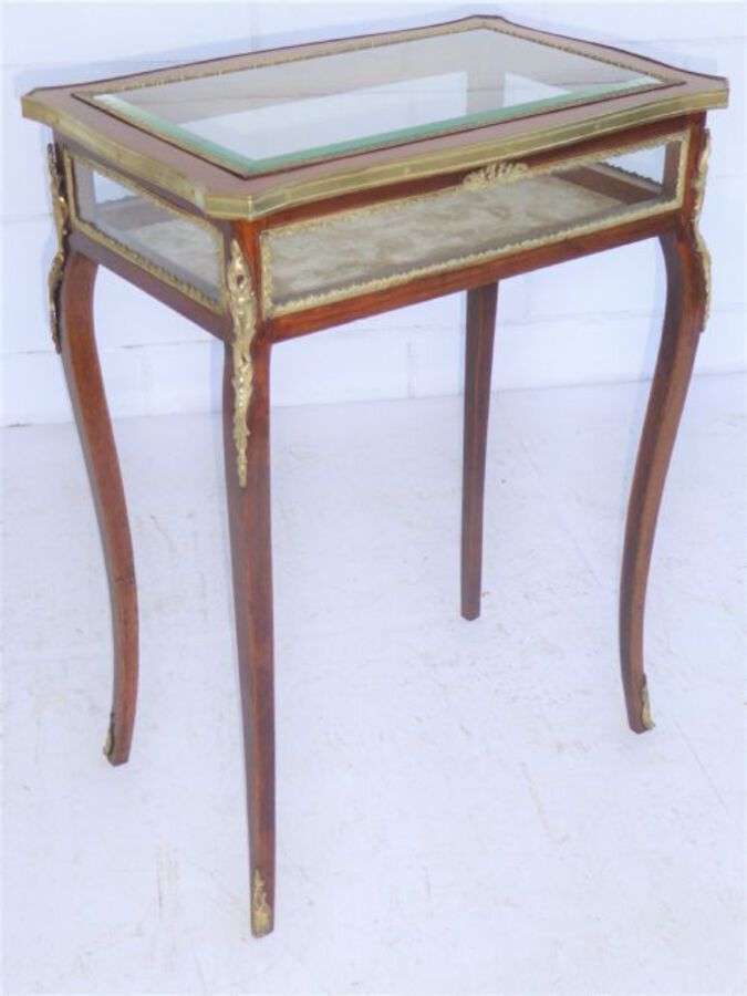 Antique Walnut Bijouterie Treasure Table