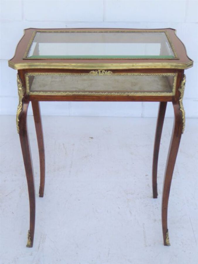 Antique Walnut Bijouterie Treasure Table
