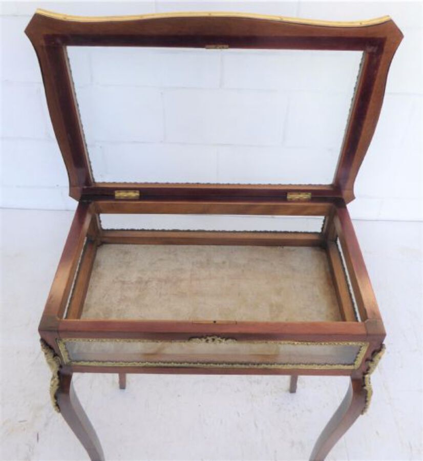 Antique Walnut Bijouterie Treasure Table