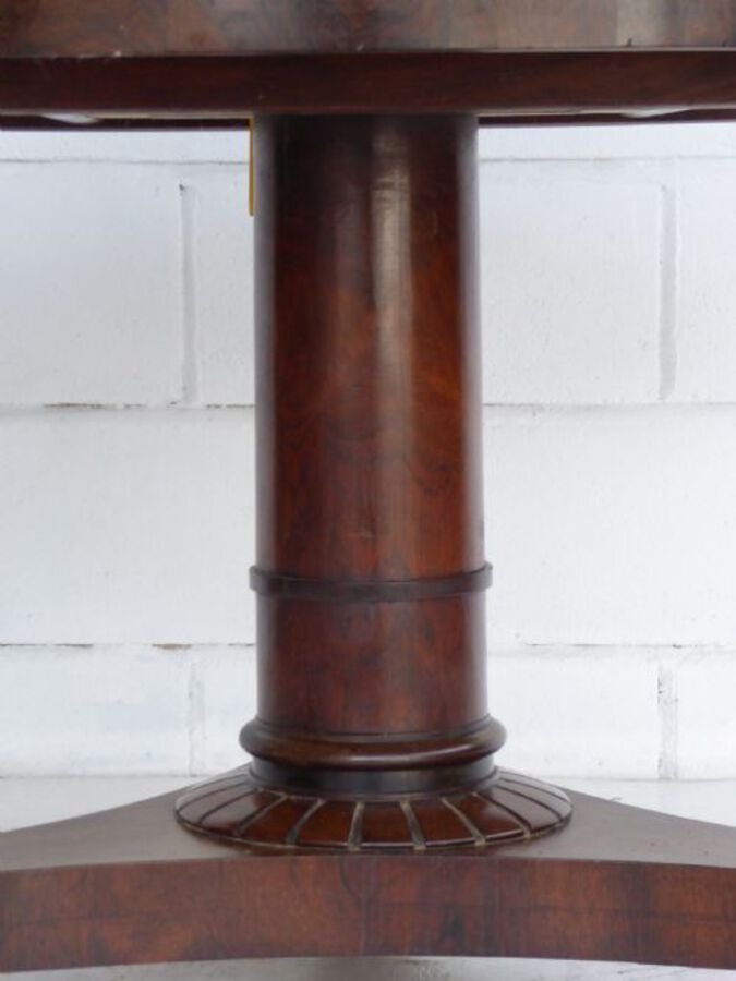 Antique Victorian Rosewood Circular Breakfast Table