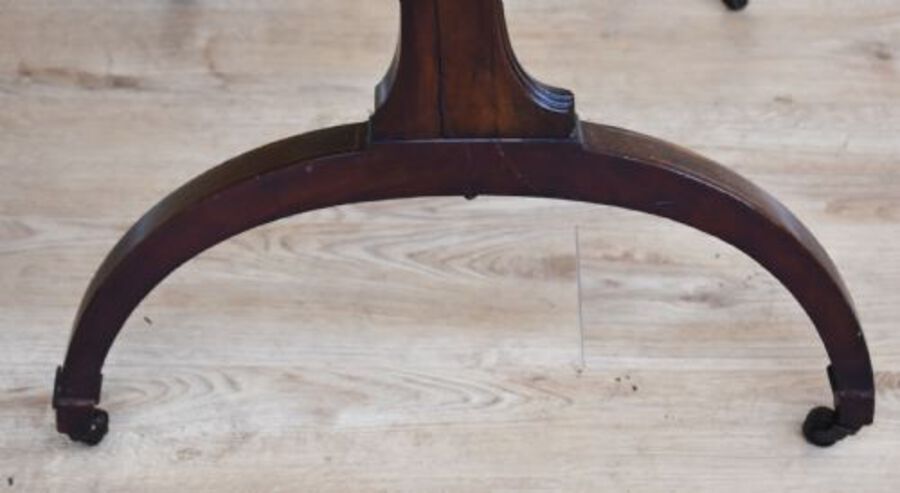 Antique Regency Mahogany Cheval Mirror 