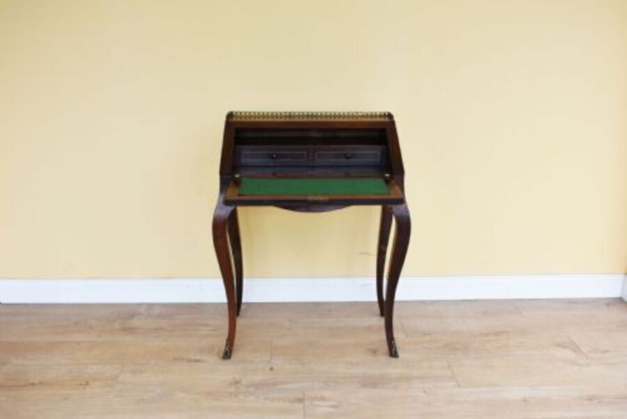Antique French Rosewood Bureau De Dame
