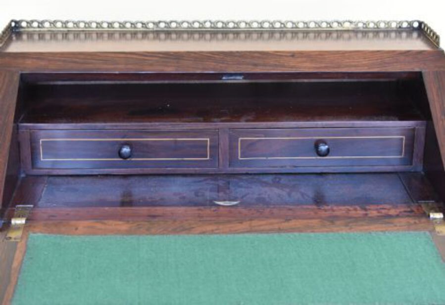Antique French Rosewood Bureau De Dame