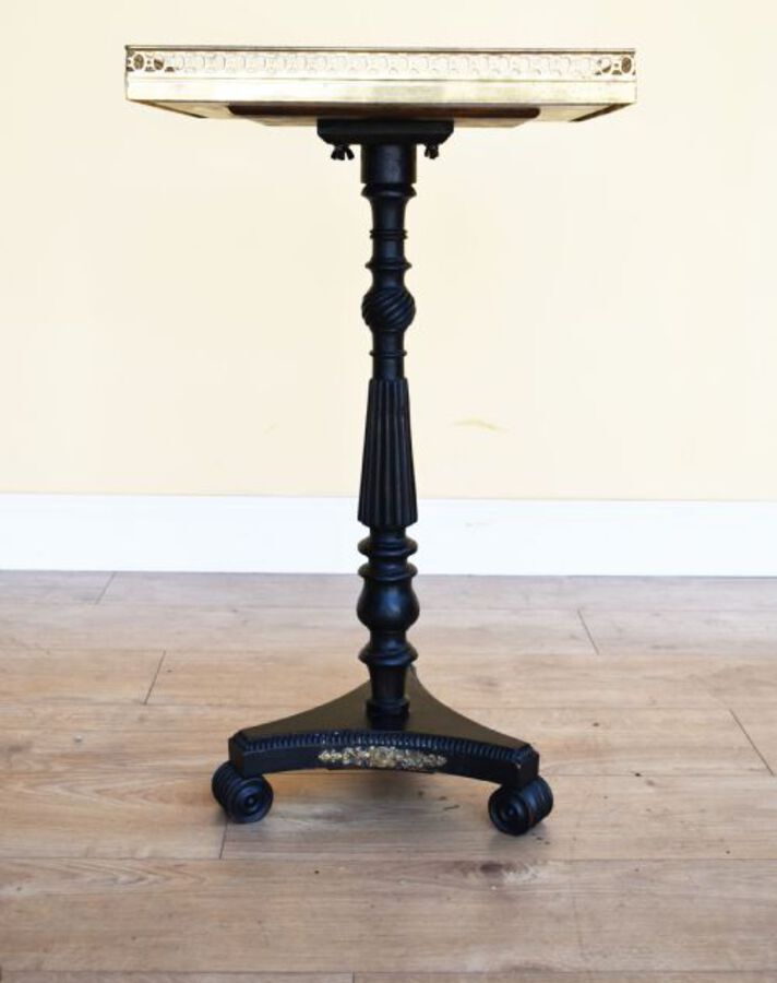 Antique Regency Chess Table