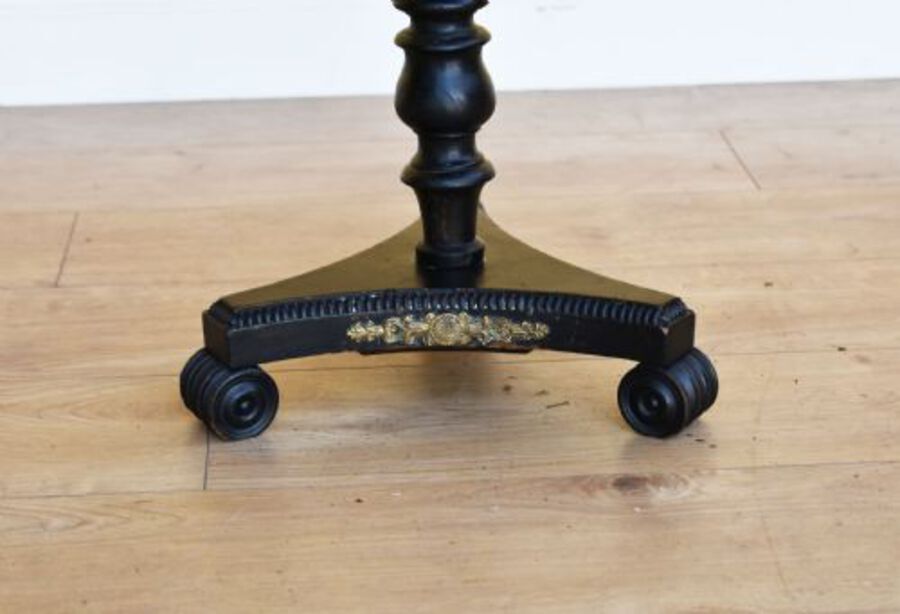 Antique Regency Chess Table