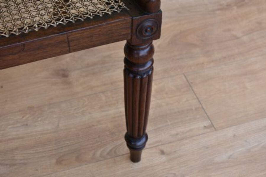 Antique Set of 6 William IV Rosewood Dining Chairs