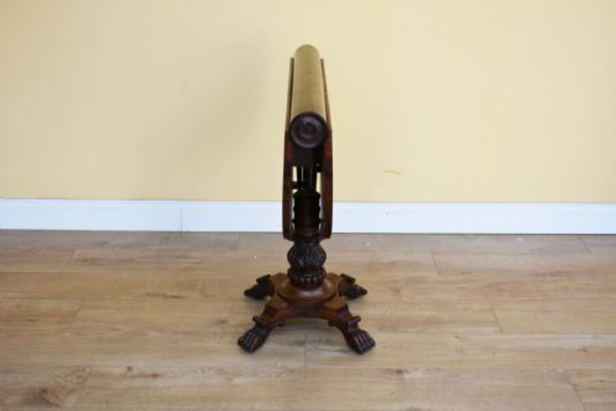 Antique Regency Flame Mahogany Sutherland Table