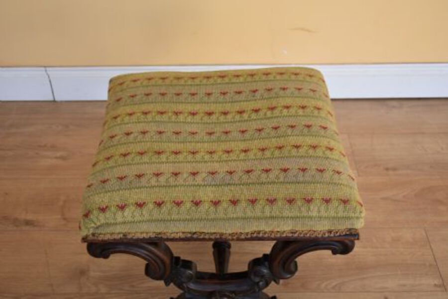 Antique William IV Rosewood Stool