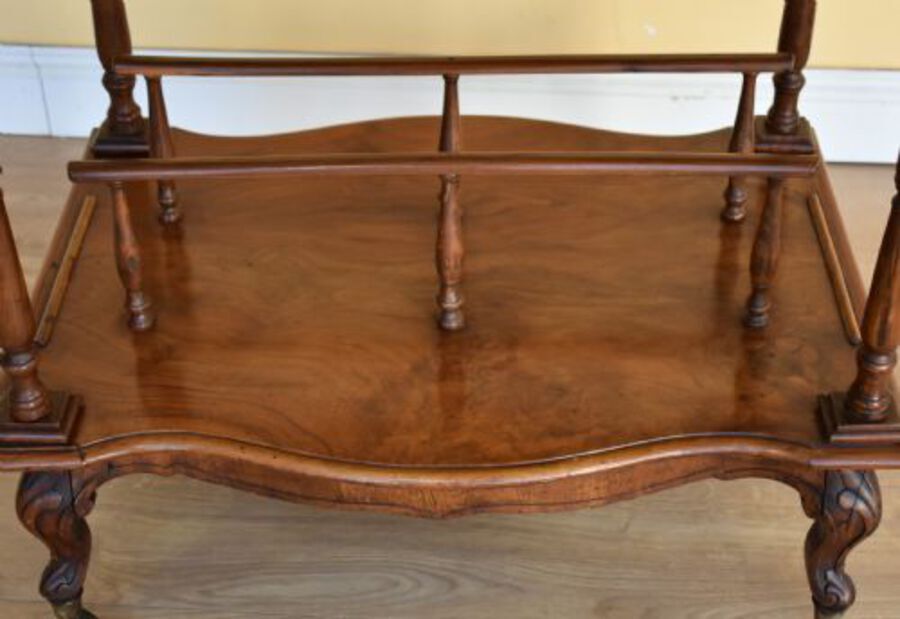 Antique Victorian Walnut What Not