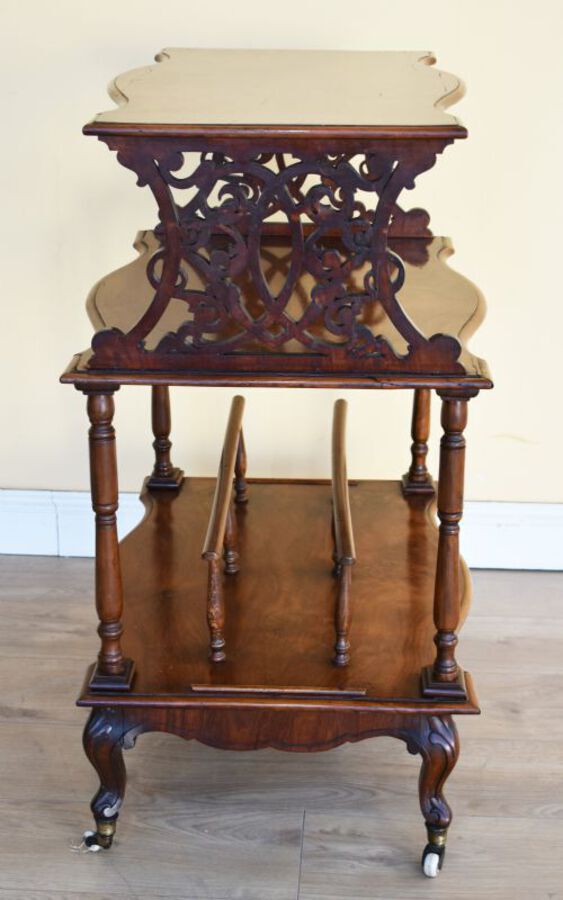 Antique Victorian Walnut What Not