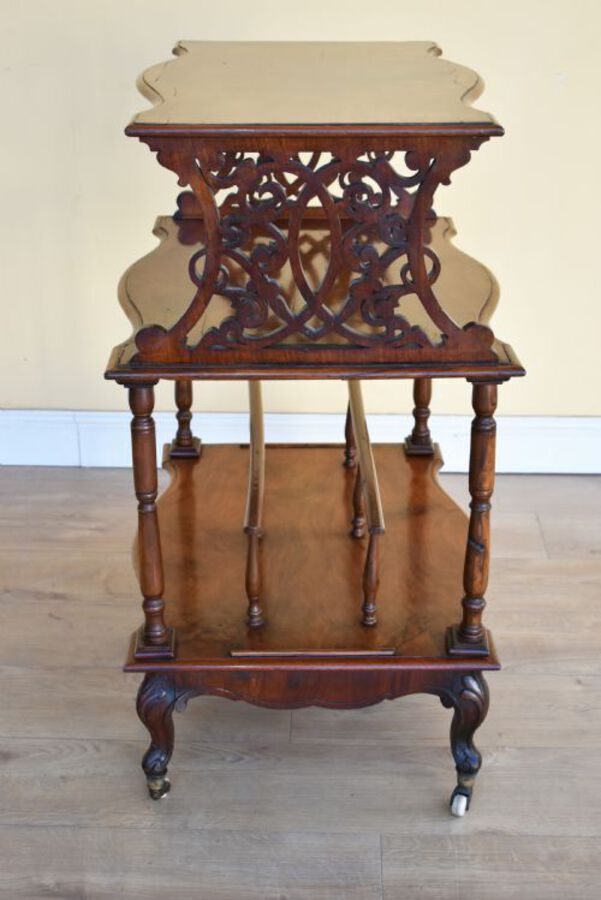Antique Victorian Walnut What Not