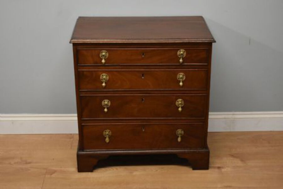 Antique Small 19th Century Mahogany Chest