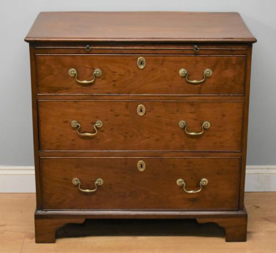 Regency Mahogany Chest with brushing slide