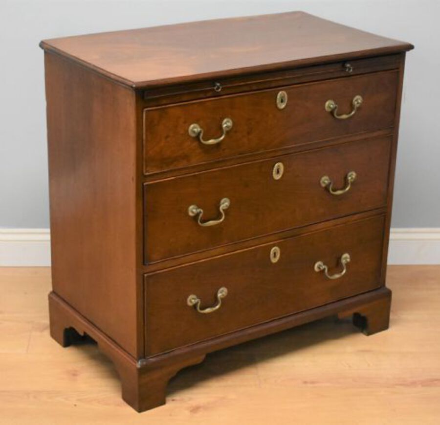 Antique Regency Mahogany Chest with brushing slide