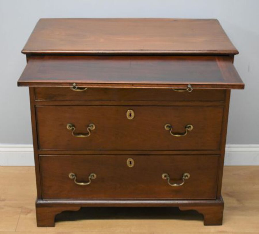 Antique Regency Mahogany Chest with brushing slide