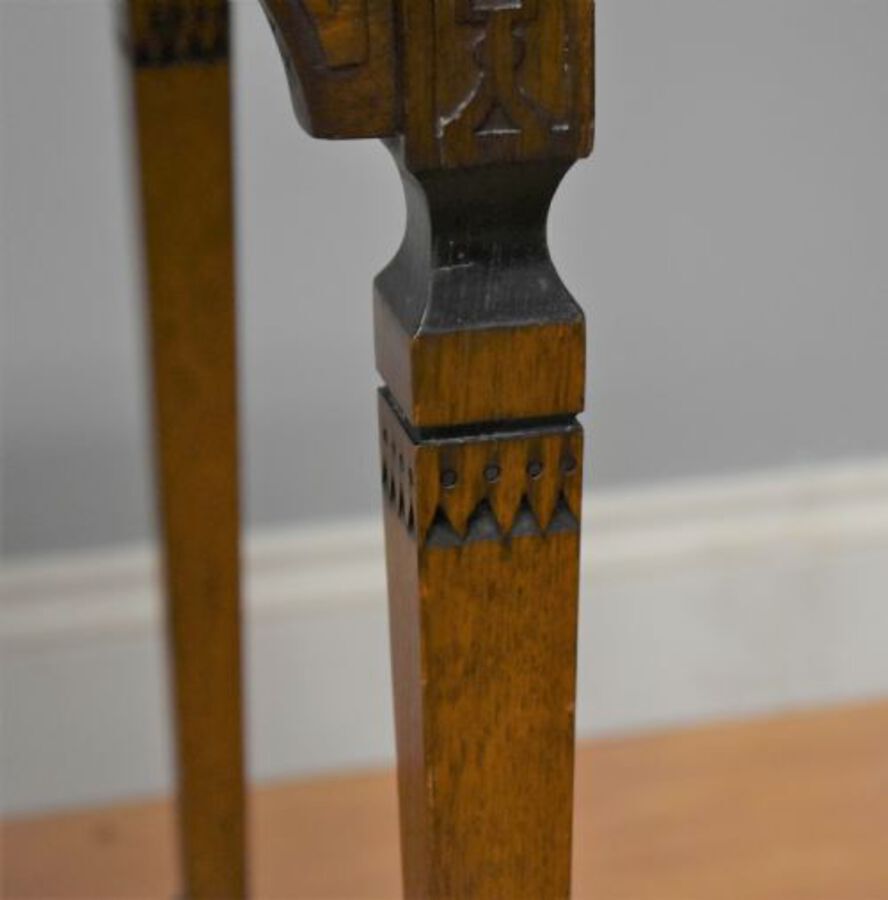 Antique Victorian Burr Walnut Occasional Table 