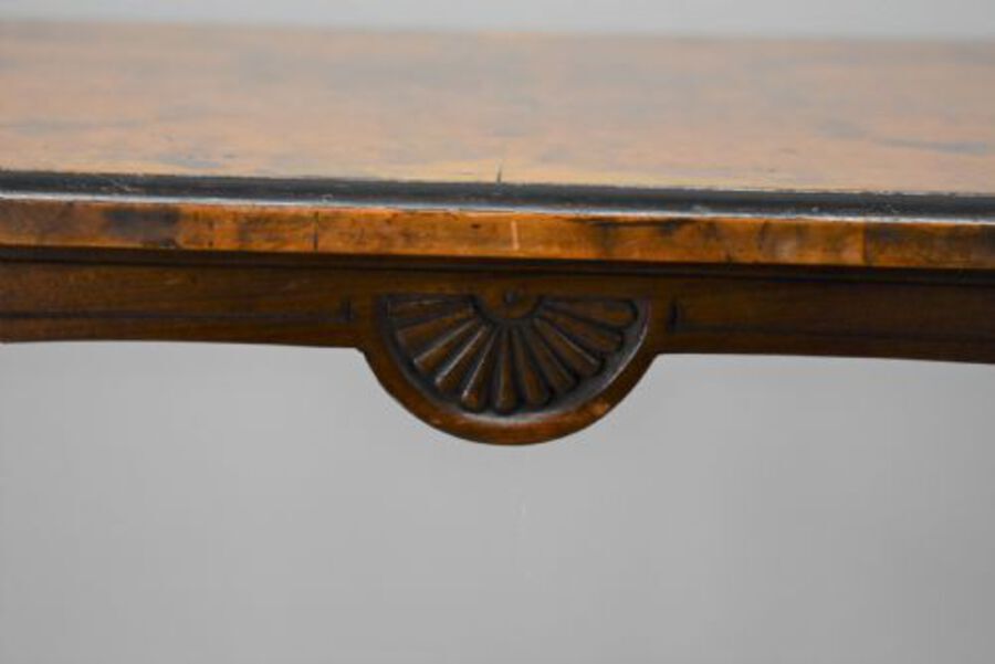 Antique Victorian Burr Walnut Occasional Table 