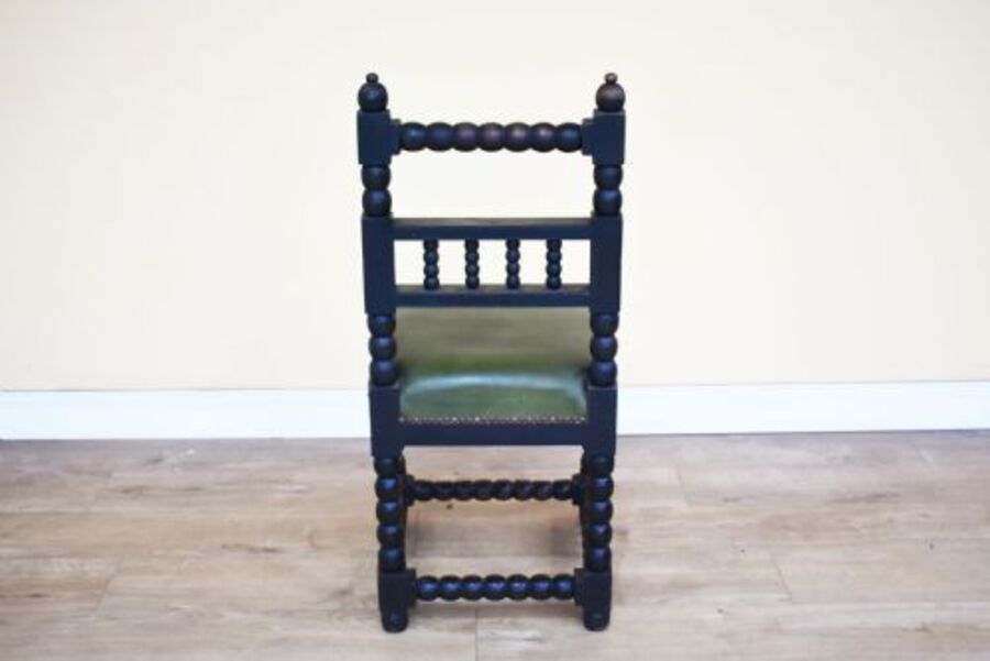 Antique Set of 8 19th Century Cromwellian Style Dining Chairs