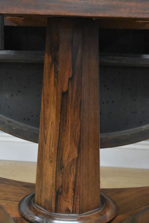 Antique Victorian Rosewood satinwood Dining/Breakfast Table