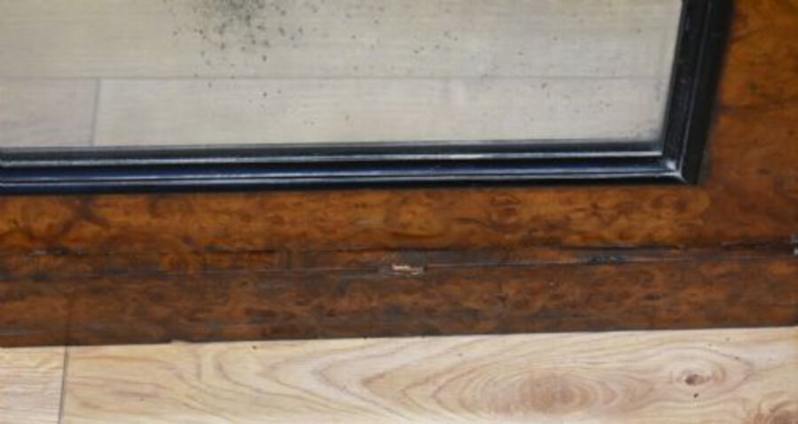 Antique 19th Century Victorian Burr Walnut Wardrobe