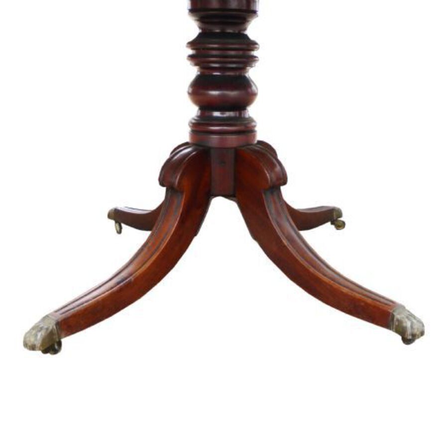 Antique 19th Century George III Mahogany Supper Table