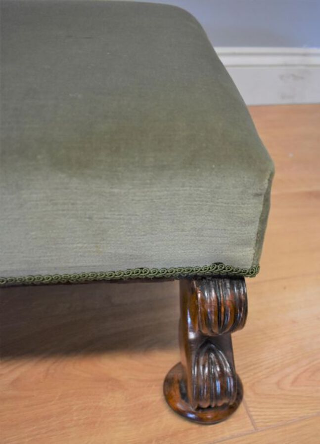 Antique Regency Mahogany Footstool