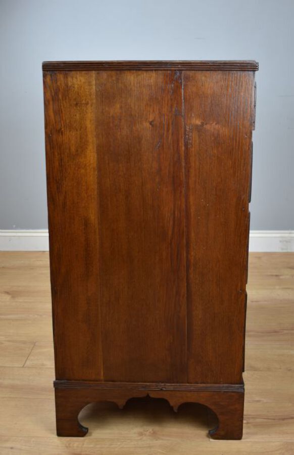 Antique 19th Century George III Oak Chest of Drawers