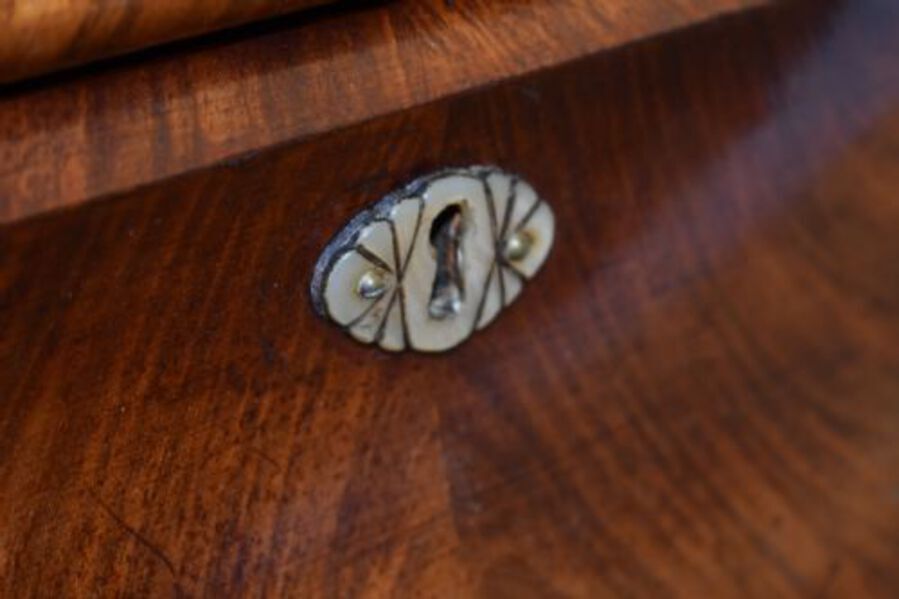 Antique 19th Century Beidermeir Walnut Chest of Drawers