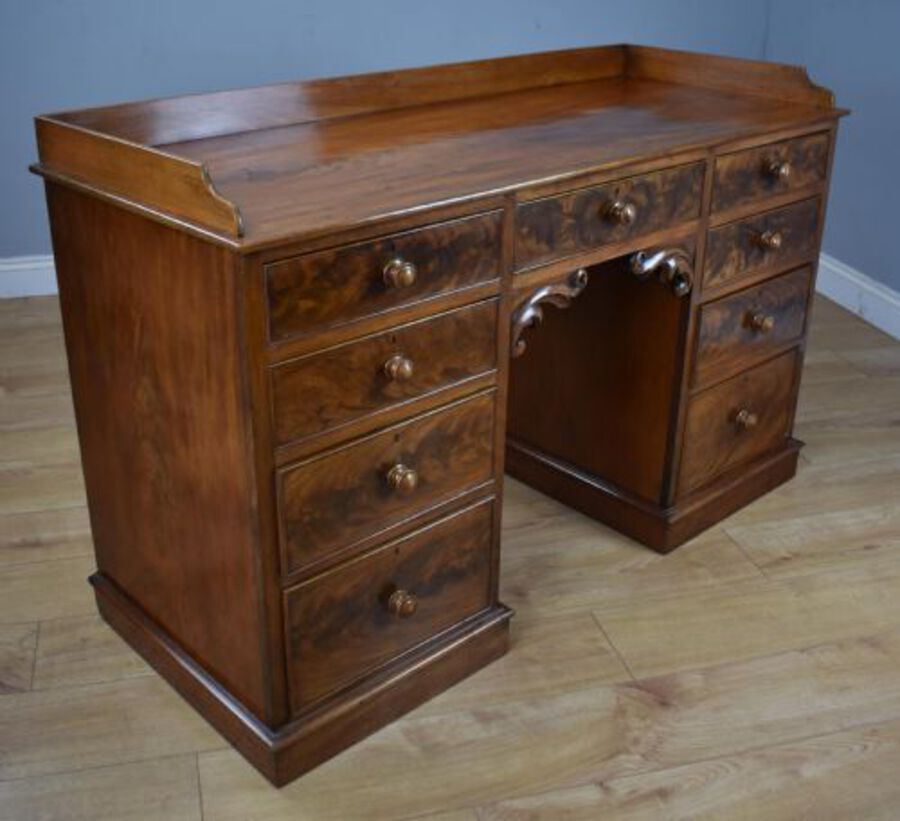 Antique Victorian Mahogany writing table 