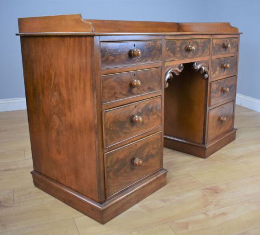 Antique Victorian Mahogany writing table 